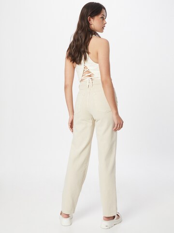 Pimkie Wide leg Jeans 'LEONAR' in White