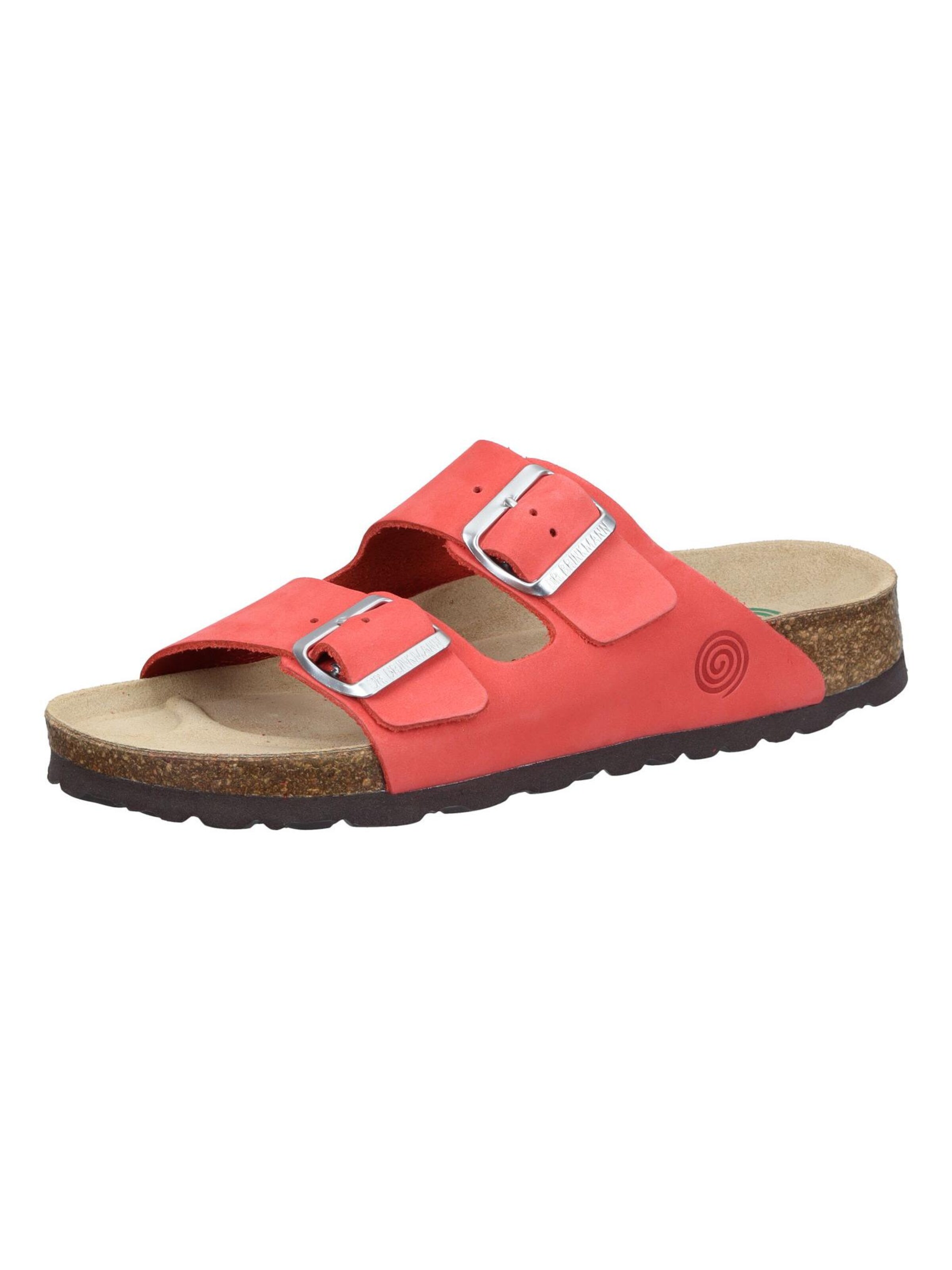 DR. BRINKMANN Mules 'BONILLO' in Red: front