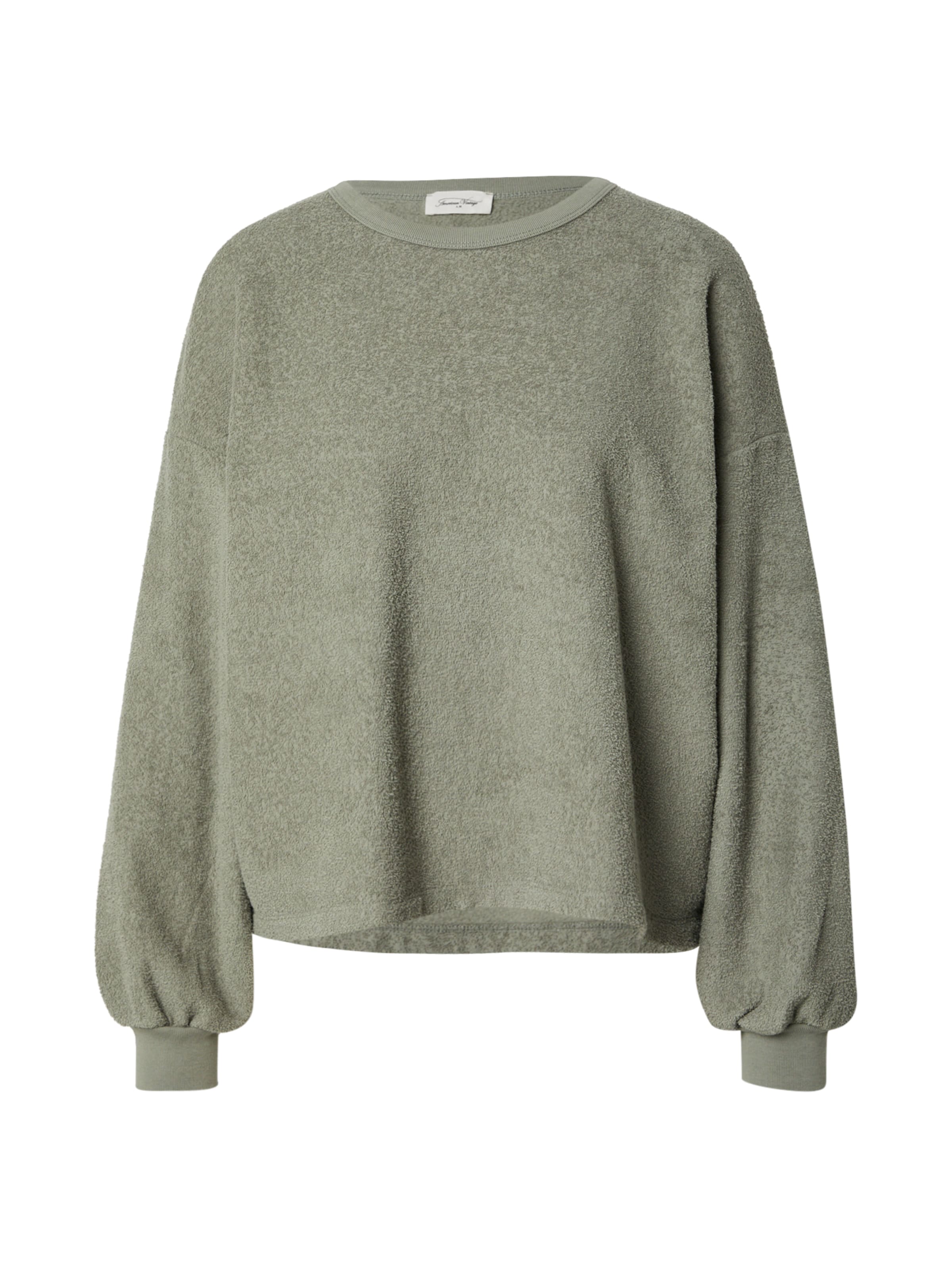 AMERICAN VINTAGE Tréning póló 'BOBYPARK' - zöld: elől