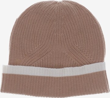 FTC Cashmere Hat & Cap in One size in Beige: front