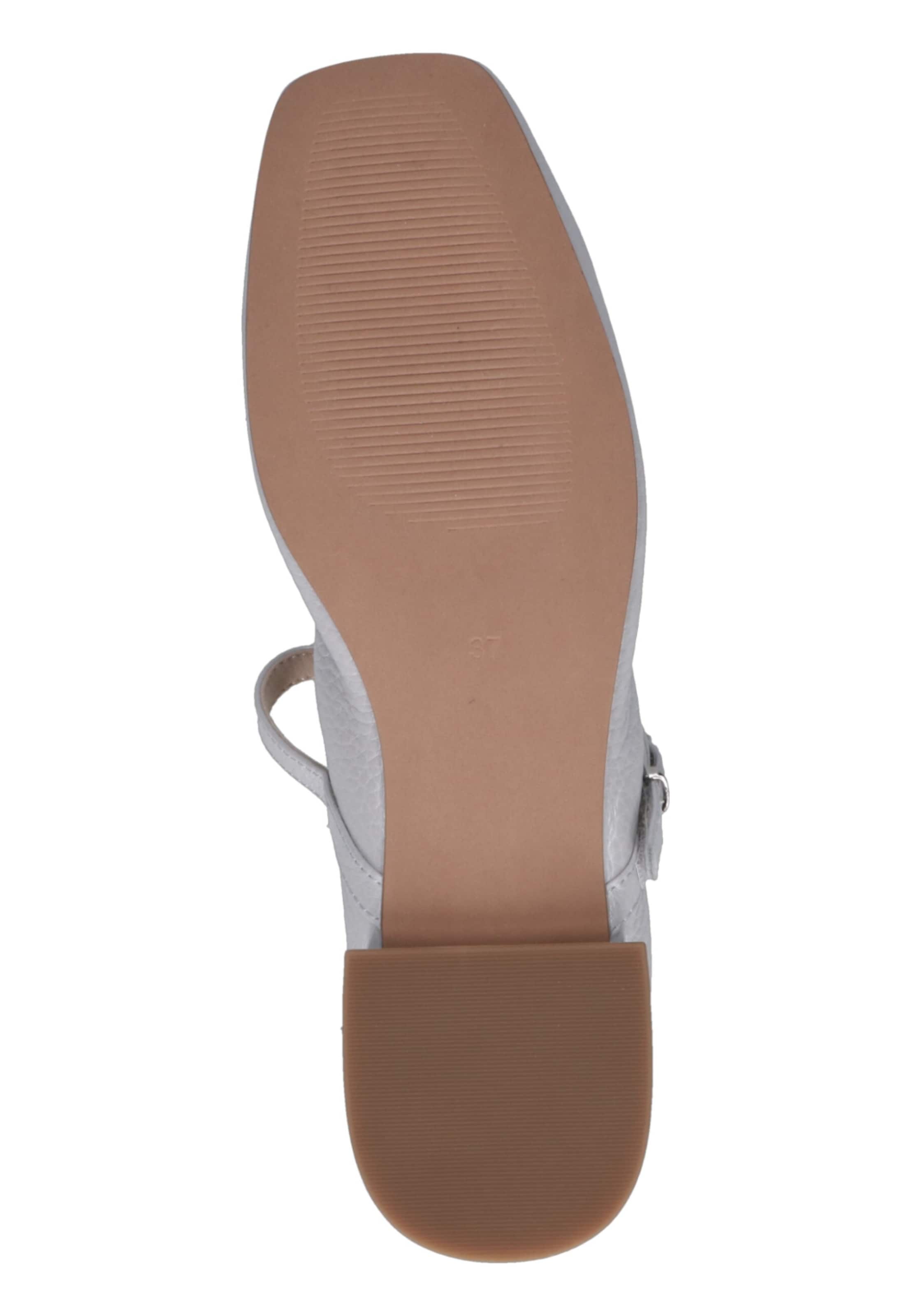 CAPRICE Ballerina met riempjes in Wit