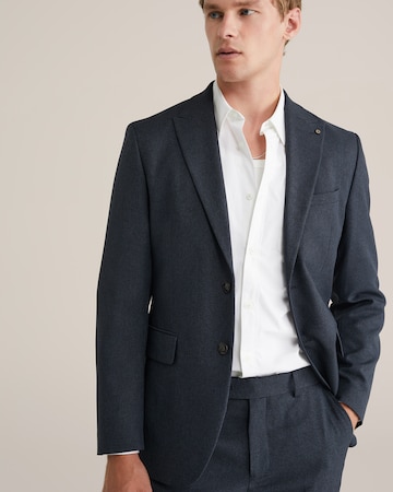 WE Fashion Slim Fit Forretningsjakke i blå