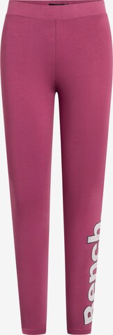 Leggings di BENCH in rosa: frontale