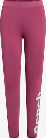 BENCH Skinny Leggings 'Elira' in Pink: front