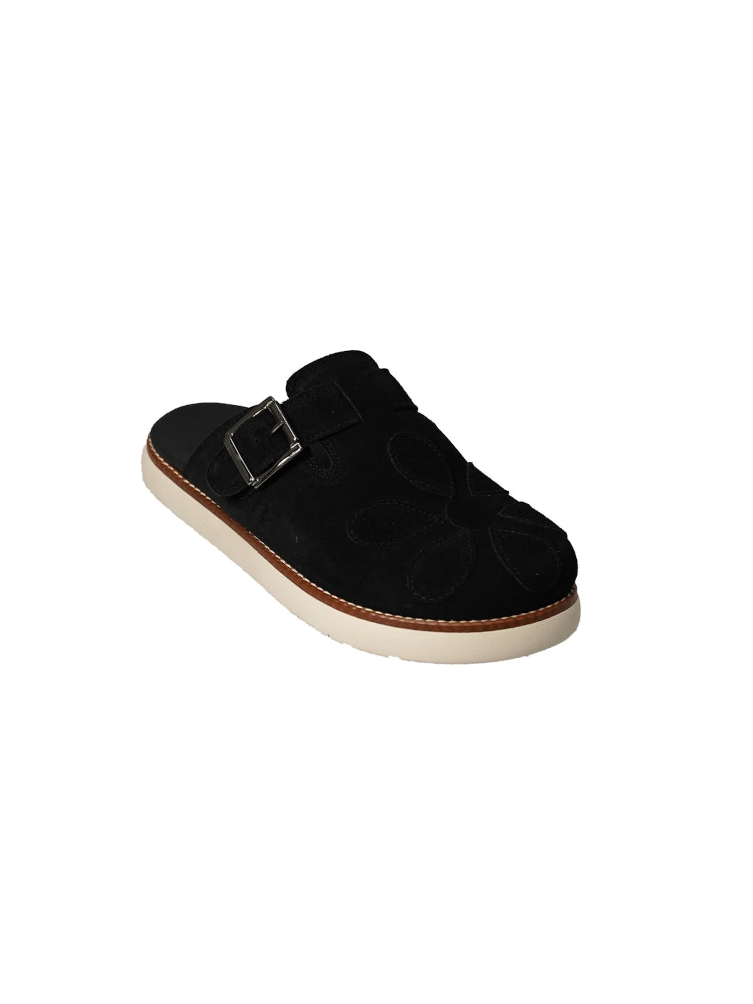 Yoxeone Clogs 'Blossom Shoes' in Black: front