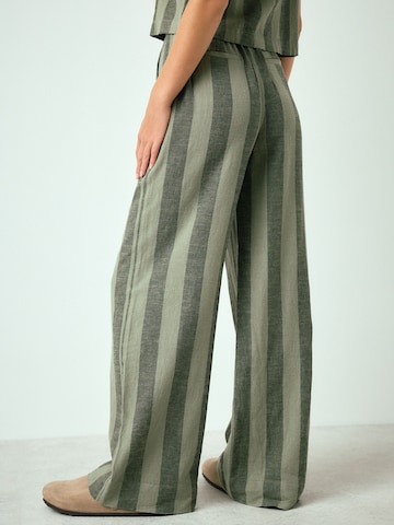 Next Wide leg Trousers in Green