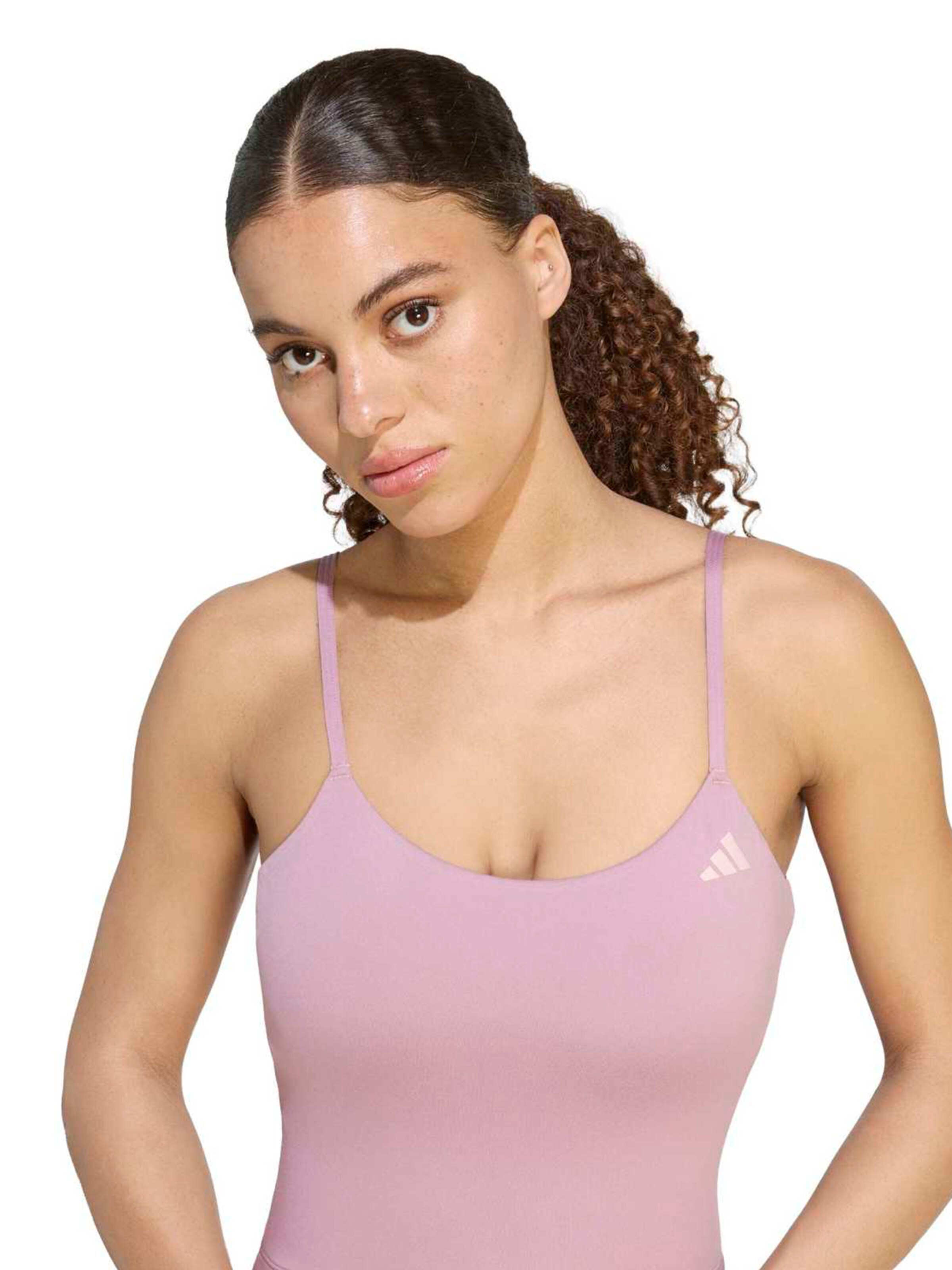 ADIDAS PERFORMANCE Спортивный топ 'ALL ME ESS' в Лиловый
