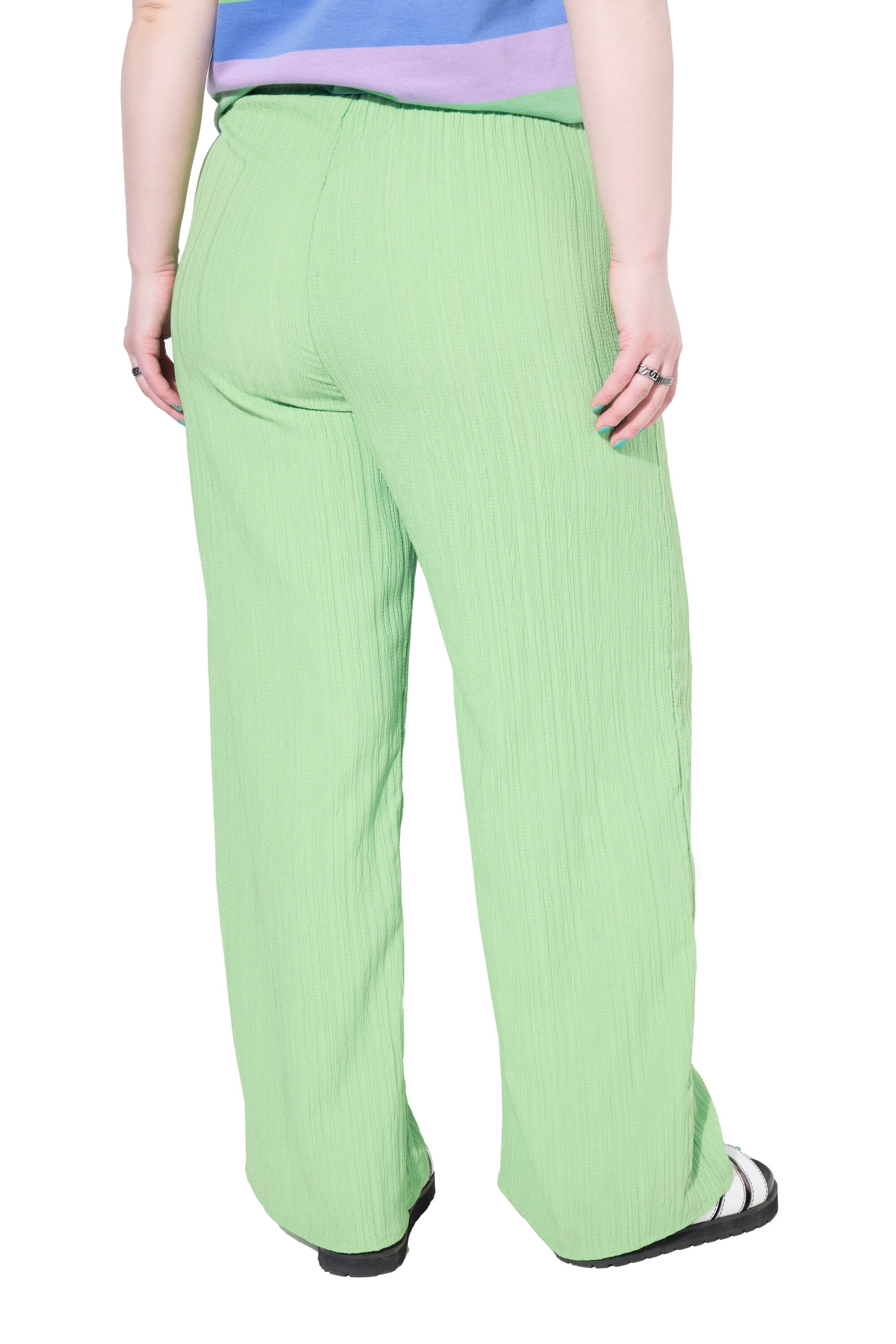 Studio Untold Wide leg Broek in Groen