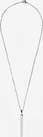lePelou Necklace 'SILVRA' in Silver: front