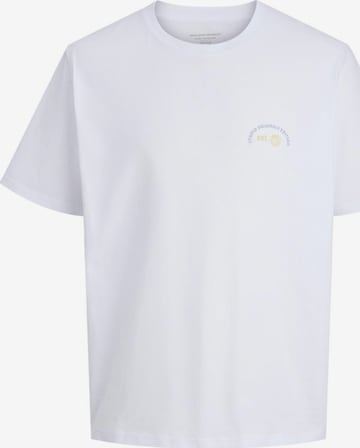 T-shirt 'JORMEADOWS' JACK & JONES en blanc : devant