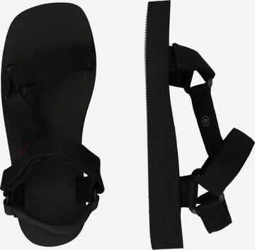 LEVI'S ® Sandalen met riem 'CADYS' in Zwart