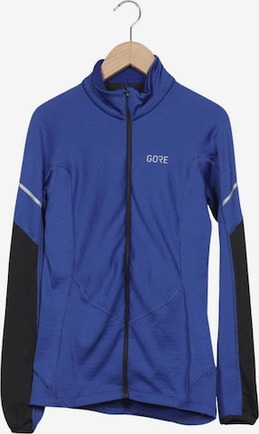 GORE WEAR Sweatshirt & Zip-Up Hoodie in XS in Blue: front