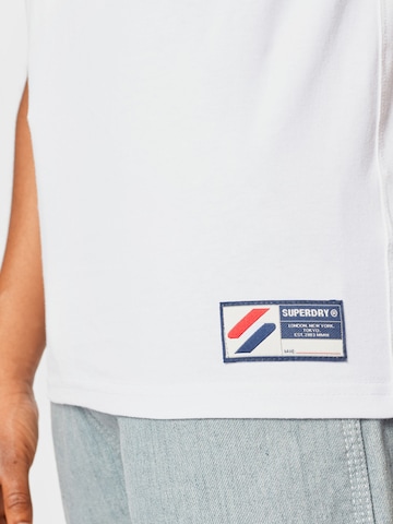 T-Shirt Superdry en blanc