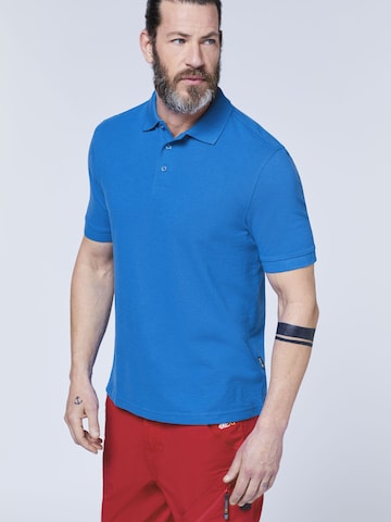 Expand Poloshirt in Blau