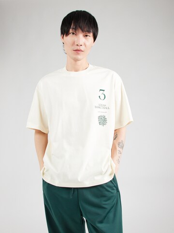 ADIDAS ORIGINALS Majica 'LA WORLD' | bela barva: sprednja stran