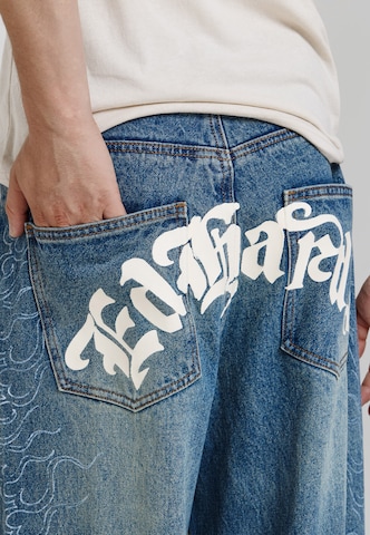 Ed Hardy - Loosefit Vaquero en azul