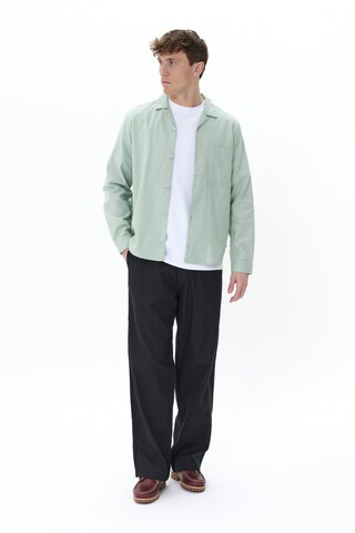 Matinique Regular fit Button Up Shirt 'Barto' in Green