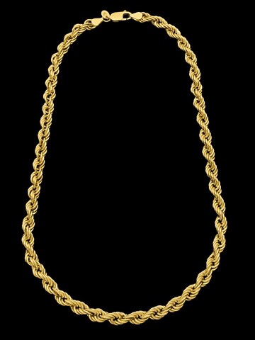 Tony Fein Kette 'Kordel' in Gold