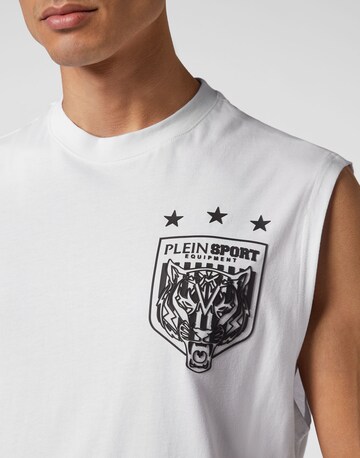 Plein Sport - Camiseta 'Tiger' en blanco