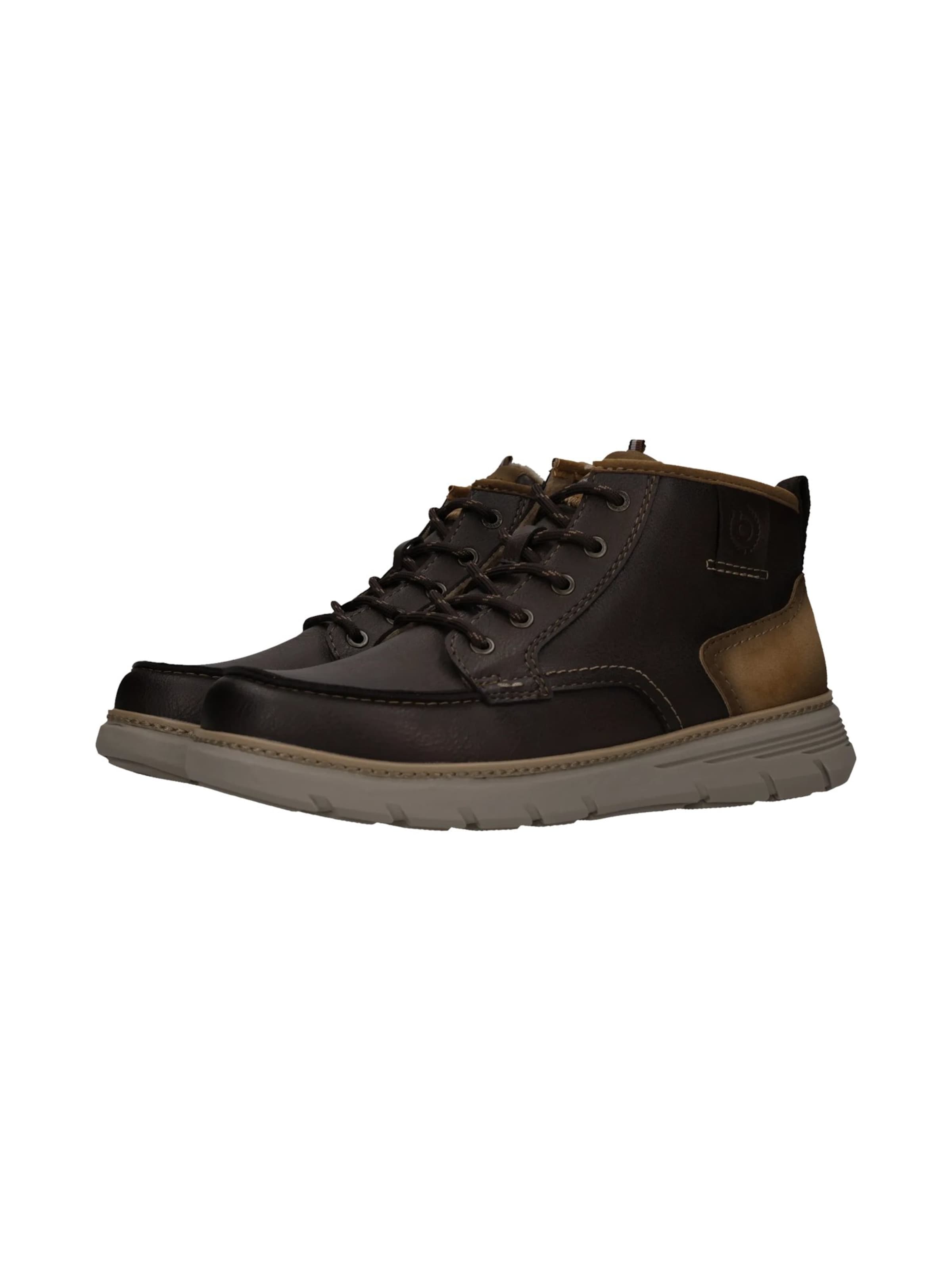 Bottines à lacets bugatti en marron