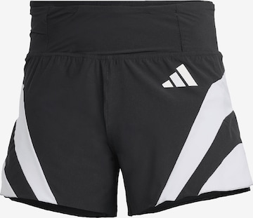 ADIDAS PERFORMANCESlimfit Sportske hlače 'Adizero Archive' - crna boja: prednji dio