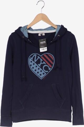 Tommy Jeans Sweatshirt & Zip-Up Hoodie in M in Blue: front