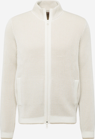 CINQUE Knit Cardigan 'FABIO' in White: front