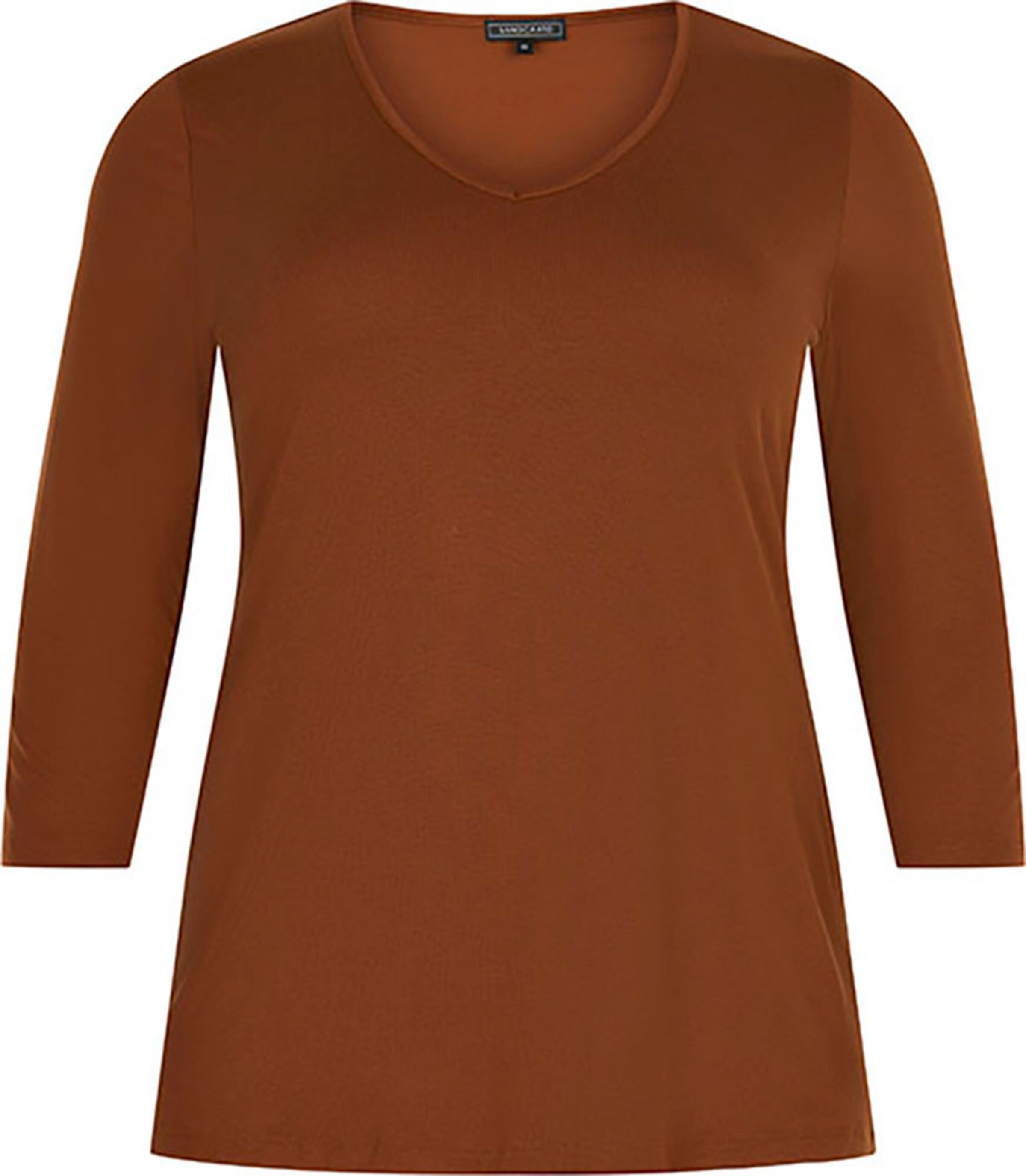 SANDGAARD Shirt in Brown: front