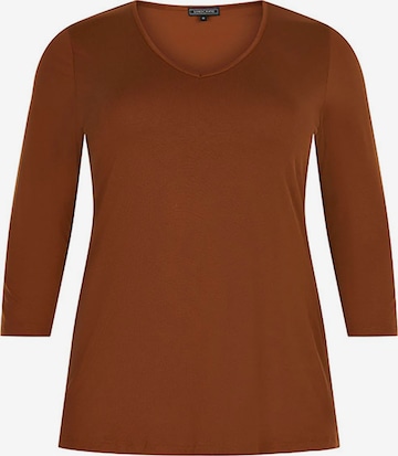 SANDGAARD Shirt in Brown: front