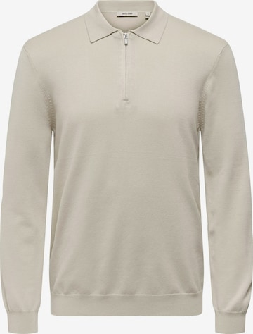 Only & Sons - Jersey 'Wyler' en gris: frente