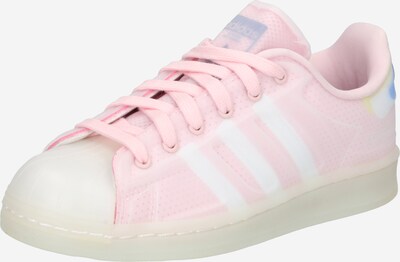 ADIDAS ORIGINALS Baskets basses 'Superstar' en rose clair / blanc, Vue avec produit