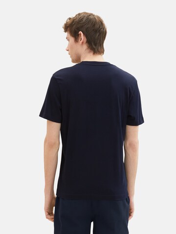 TOM TAILOR T-Shirt in Blau