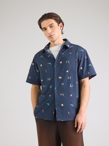 Iriedaily Comfort Fit Πουκάμισο 'Resorio' σε μπλε: μπροστά