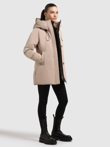 khujo Wintermantel 'Allap' in Beige