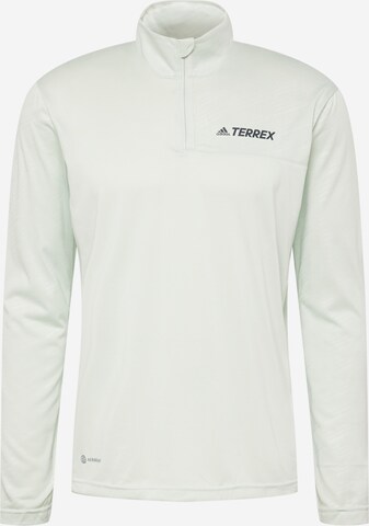 ADIDAS TERREX Functioneel shirt 'Multi ' in Groen: voorkant