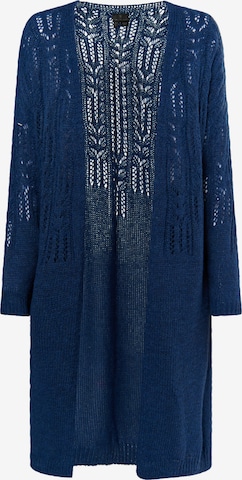 Cardigan DreiMaster Klassik en bleu : devant