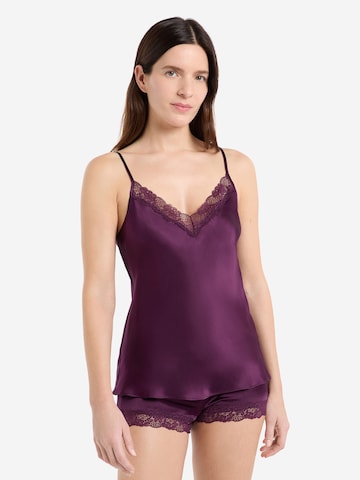 Camicia da notte 'Milky' di ETAM in lilla: frontale