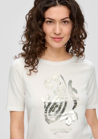 s.Oliver T-Shirt in Beige
