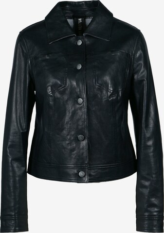 FREAKY NATION - Chaqueta de entretiempo en negro: frente