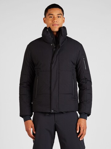 g-lab Between-Season Jacket 'RIDGE' in Black: front