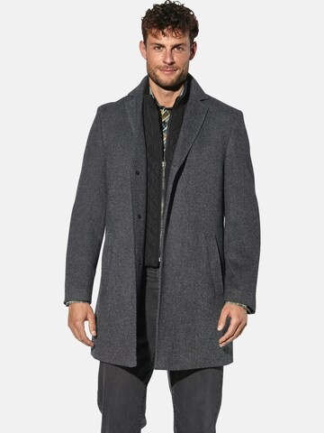 BABISTA Between-seasons coat 'Umario' in Grey: front