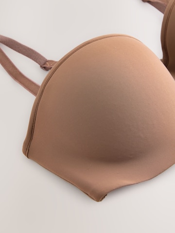 self. T-Shirt BH in Braun