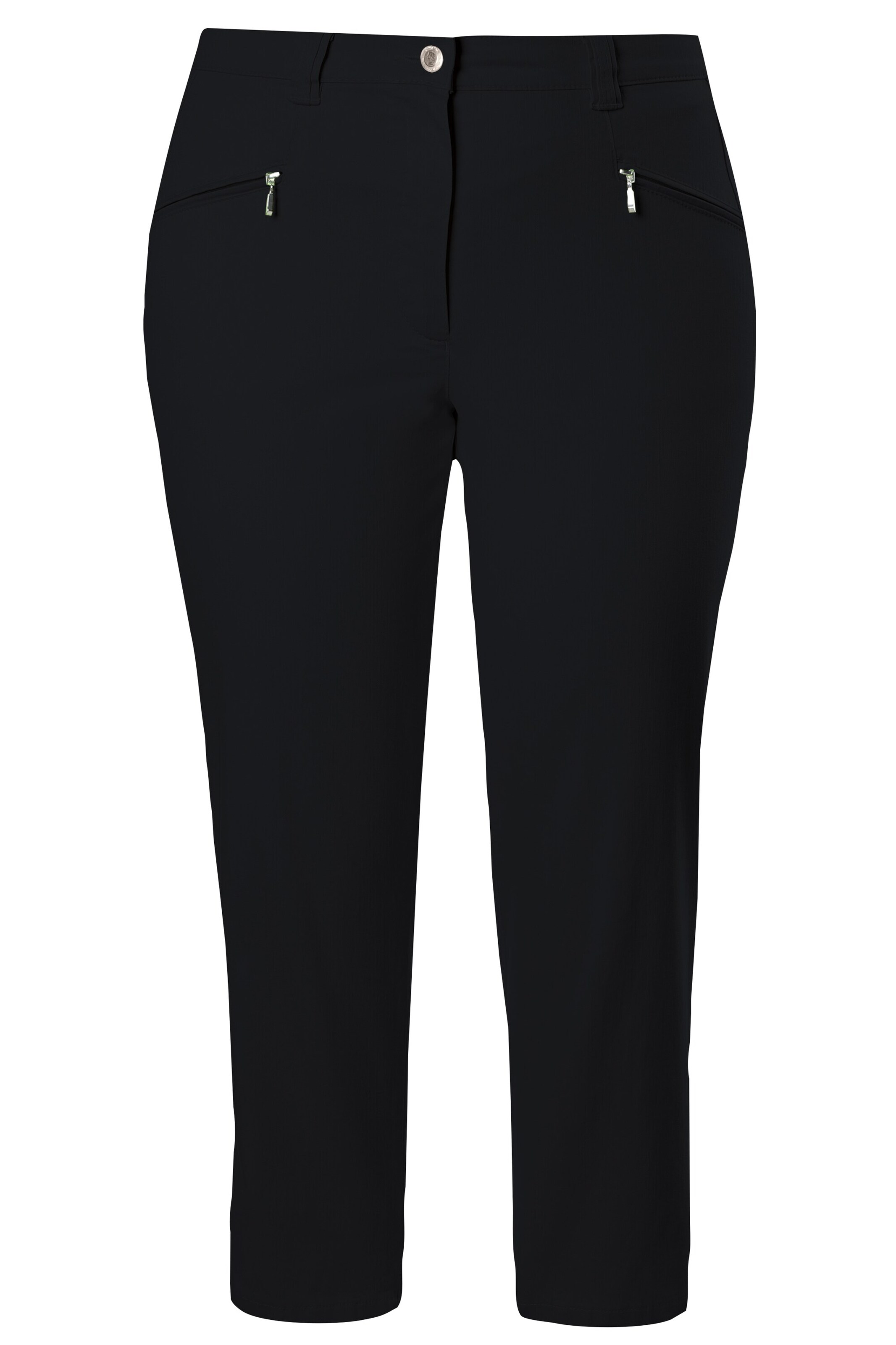 Pantalon Ulla Popken en noir : devant