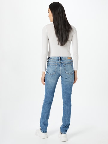 TOM TAILOR DENIM גזרת סלים ג'ינס 'Elsa' בכחול