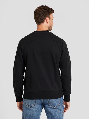 BOSS Sweatshirt 'C-Soleri' in Schwarz