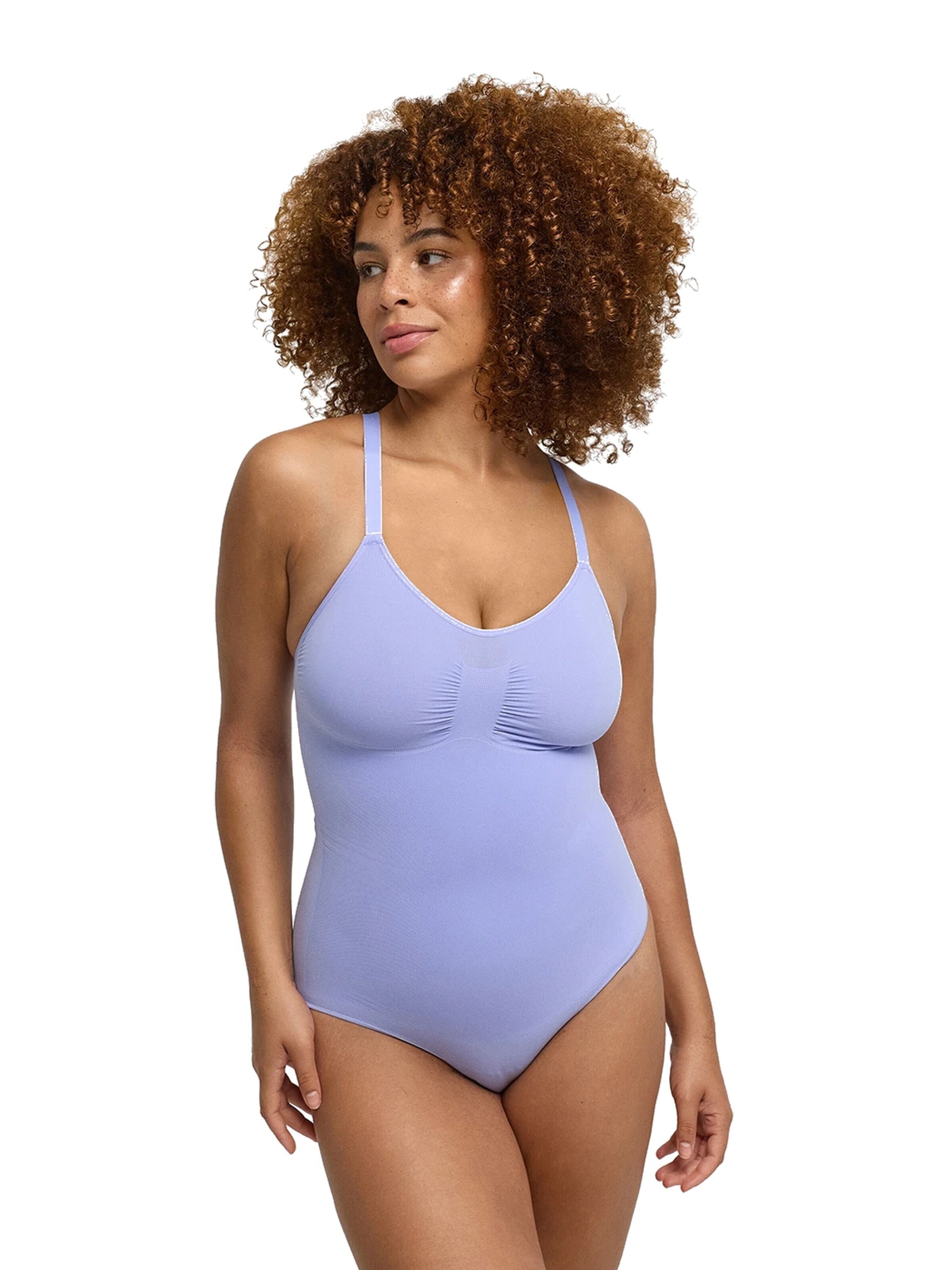 cfab Shaping bodysuit 'Bodysuit Sculpting Shapewear mit Slip' in Purple: front