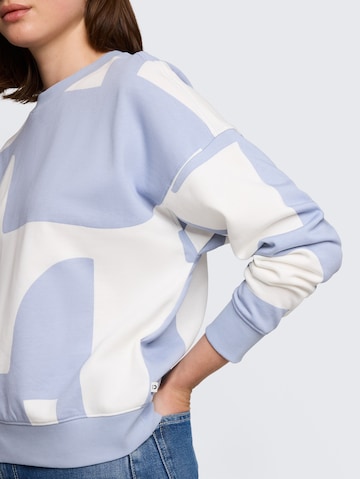 TOM TAILOR DENIM Sweatshirt in Blau