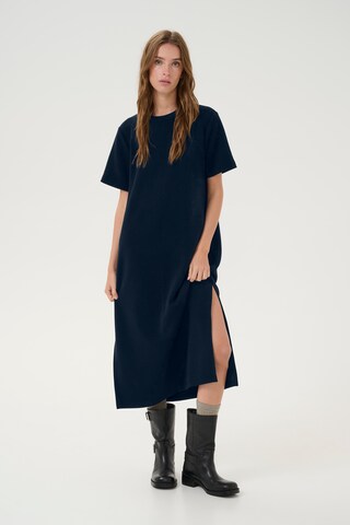 My Essential Wardrobe Jurk 'Helle' in Blauw: voorkant