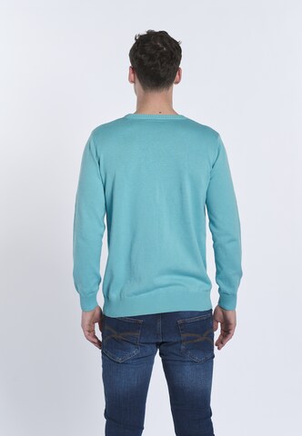 DENIM CULTURE Pullover 'NARCISO' in Blau