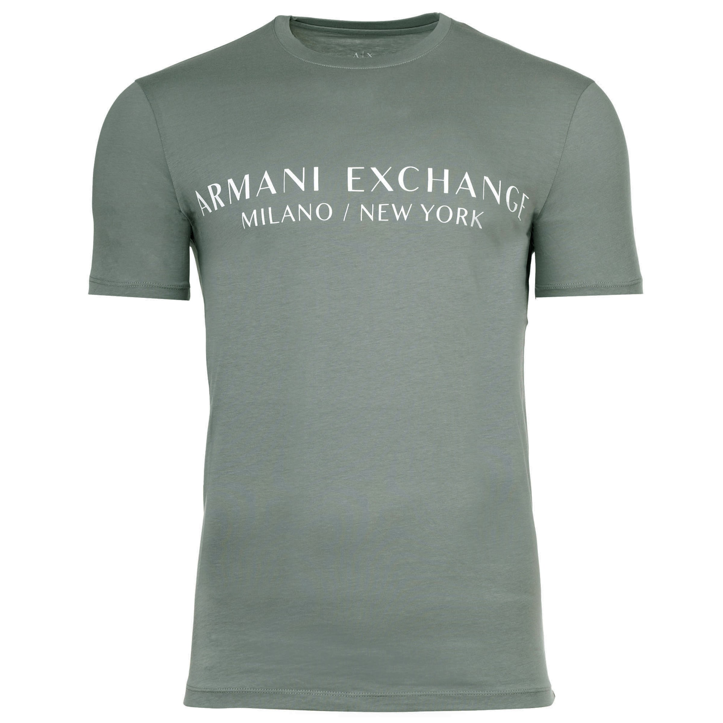 Maglietta di ARMANI EXCHANGE in verde: frontale